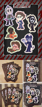 Terrifyingly Adorable - Horror Stickers: Batch 1