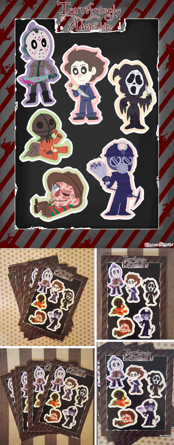 Terious Sticker Terrifyingly Adorable - Horror Stickers: Batch 1 by HeeeeresIzzy on ...