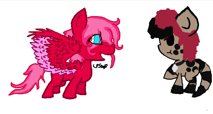 iScribble: Filly Trouble Pink and Garnett