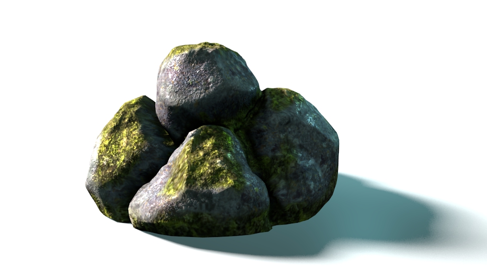 Stones Sculpt and texture study