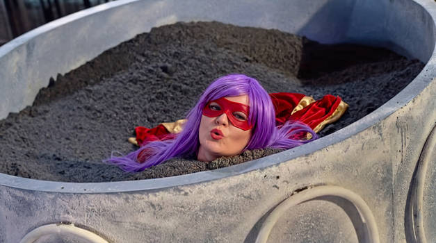 Help Batman! They are drowning me in caviar...