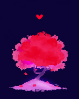 Deltarune - Red Star Tree