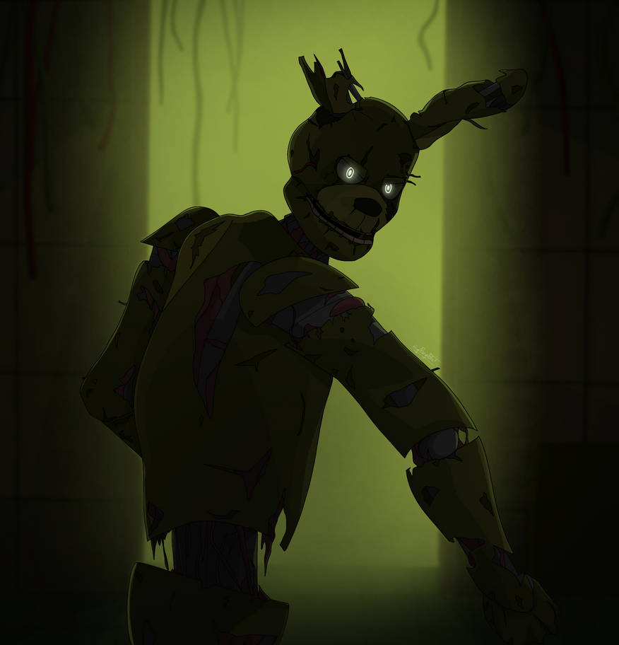 Spring Trap Alone I Am Still Here / Springtrap by CyborgBoTOG on DeviantArt