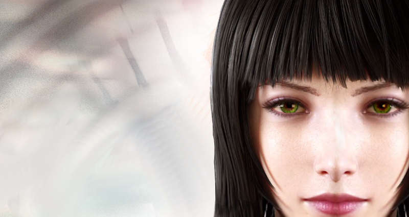 Final Fantasy 15 Black Haired Chick