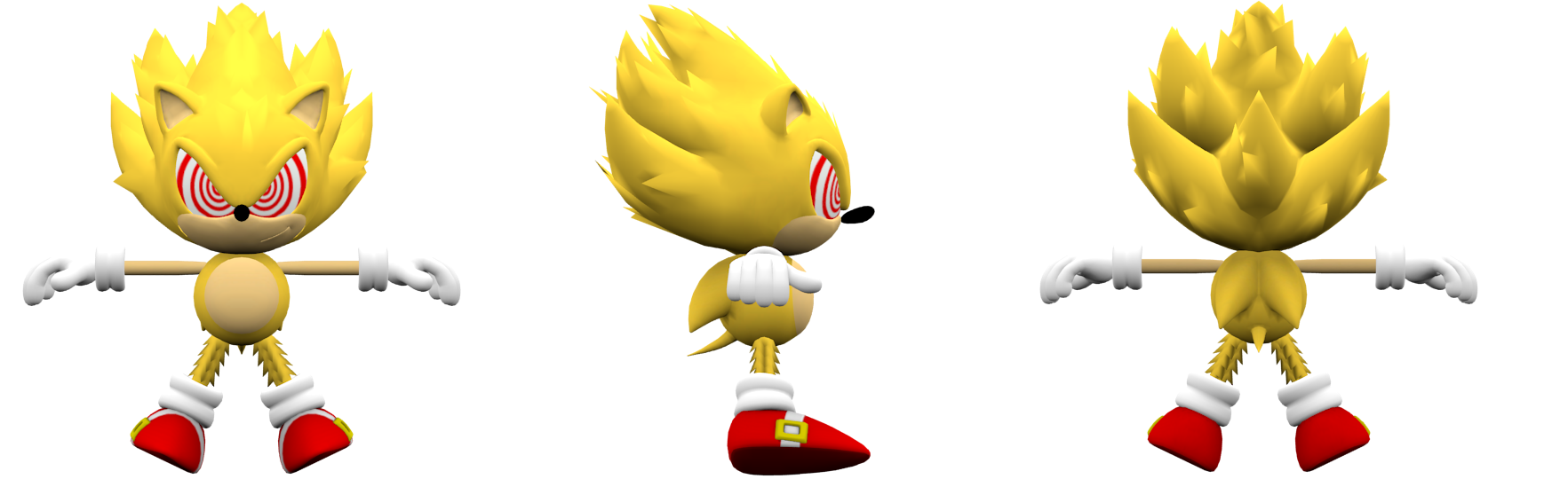 Sonic 3 Styled Super Sonic (Fleetway Comics) by TannerTW25 on DeviantArt