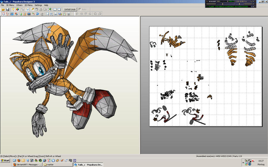 Tails Work Machine Tails (WIP)... by Destro2k on DeviantArt