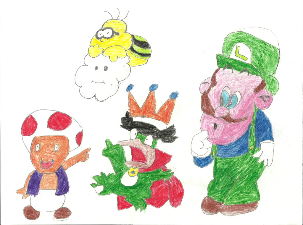 Smb3 Characters SMB3 Characters by nintendogamer28 on DeviantArt
