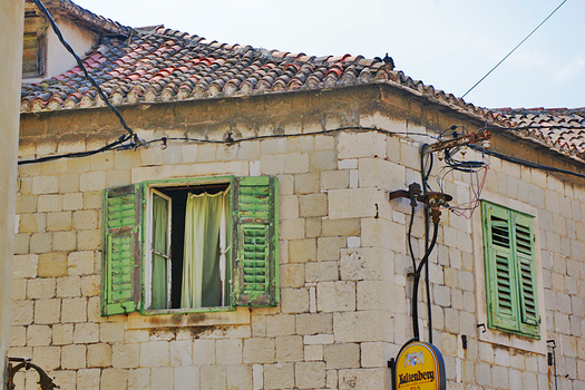 green shutters