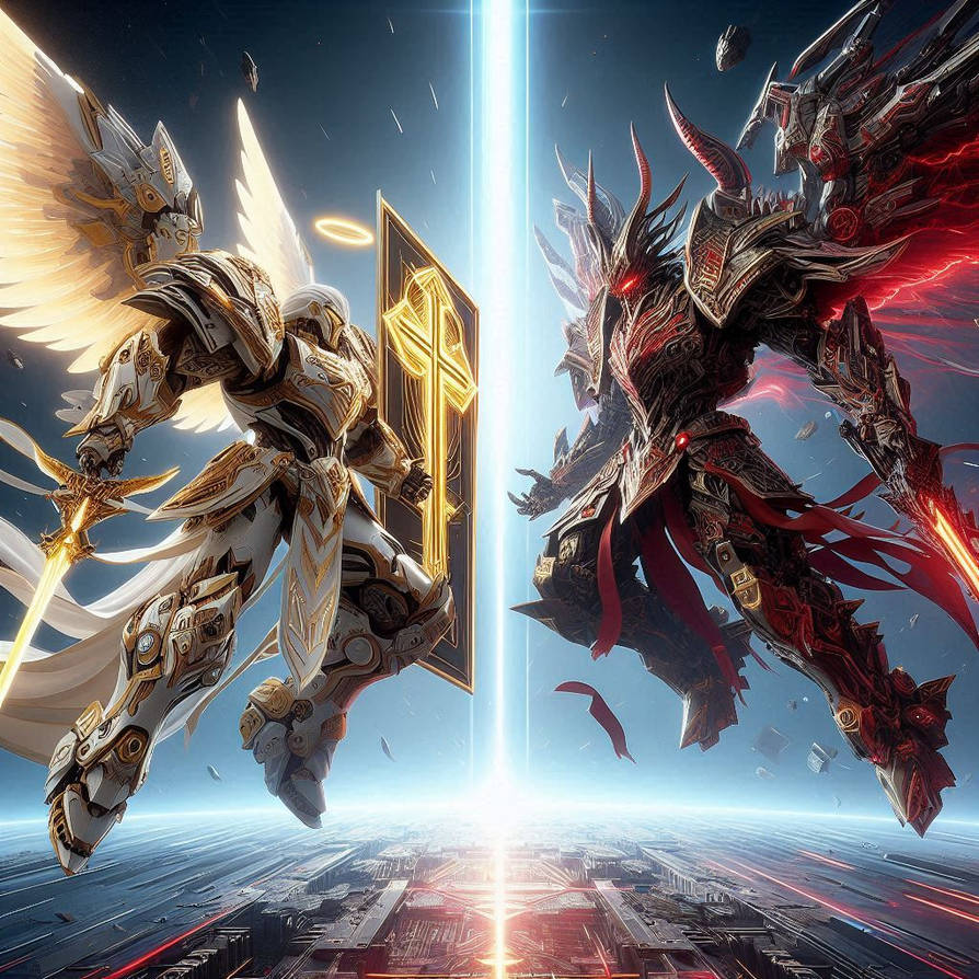Knight Vs Devil Angel Knight Devil Knight 3 by TheOne6969696969 on DeviantArt