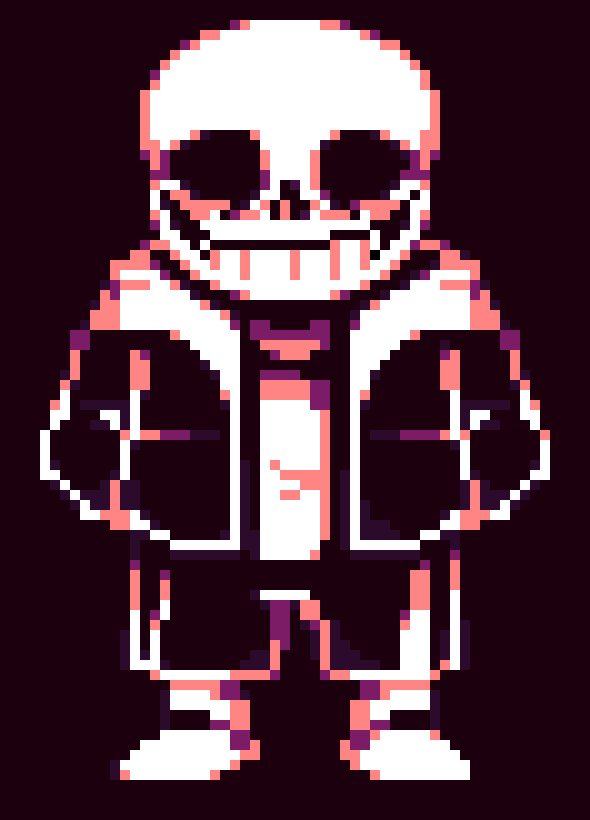 Pixilart - Undertale - Sans. by Antimonyuser