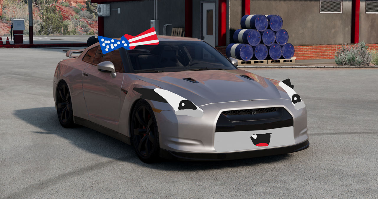 when melody V8 the GT-R R35 meets Isaac the BNR34 by ...
