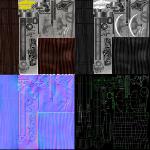 Texture, Normal, and Spec Map by EricPereira83 on DeviantArt