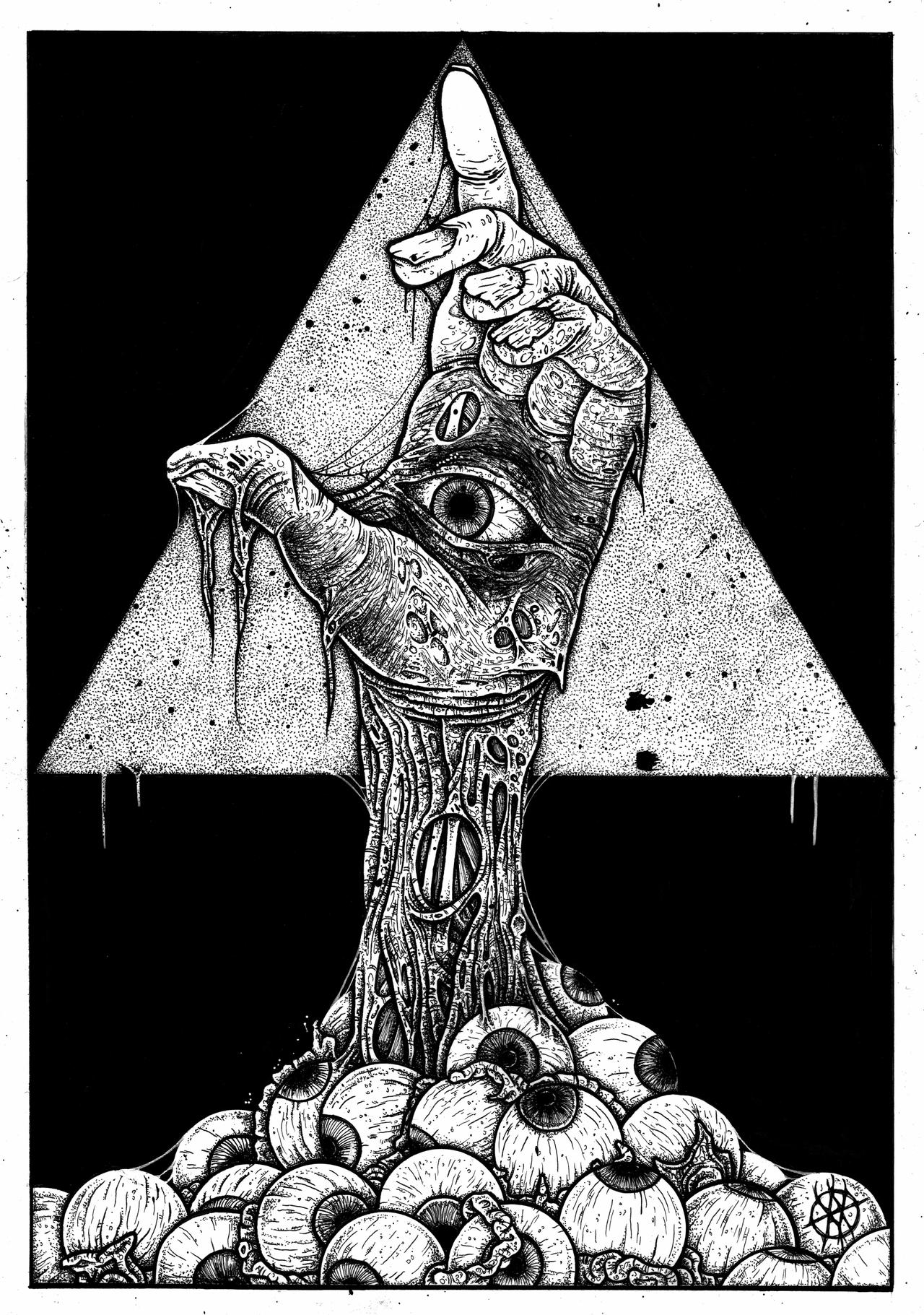 Illuminati Hand by ayillustrations on DeviantArt
