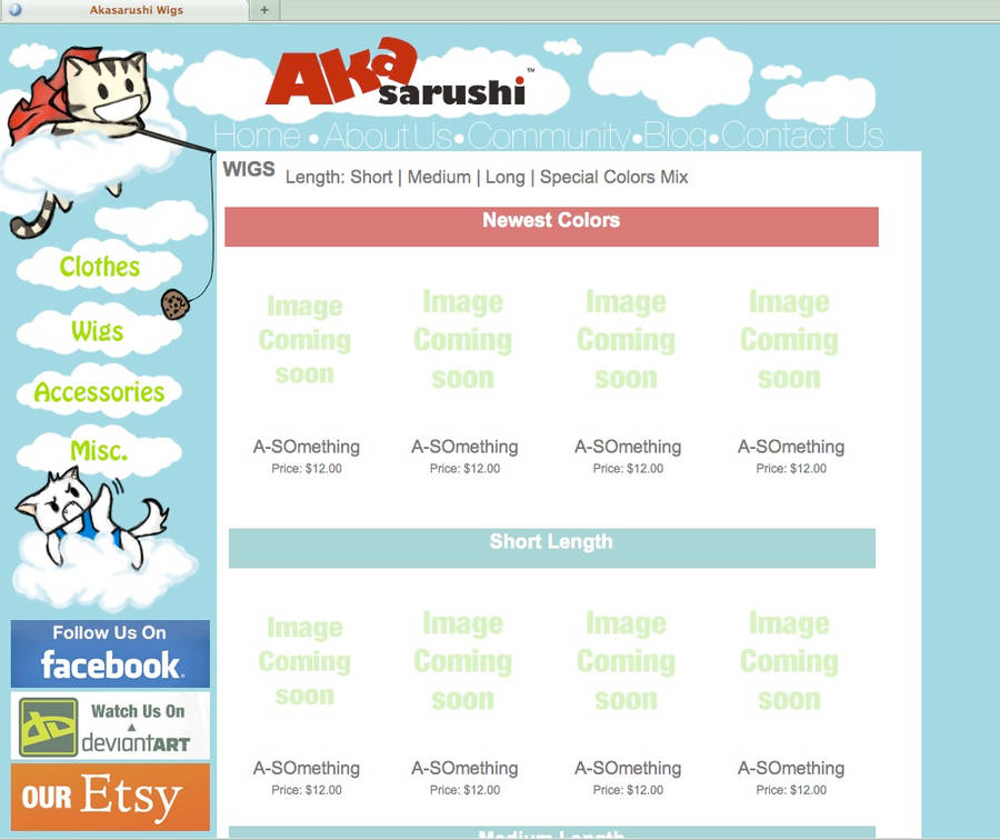 Our New Site Layout by Akasarushi