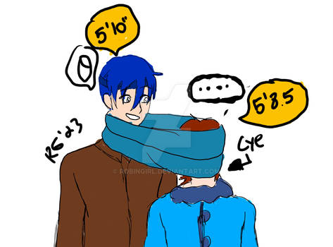 Rowen x Cye: Height Differences