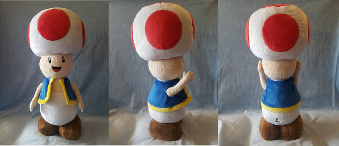 Toad Plush from Mario Bros