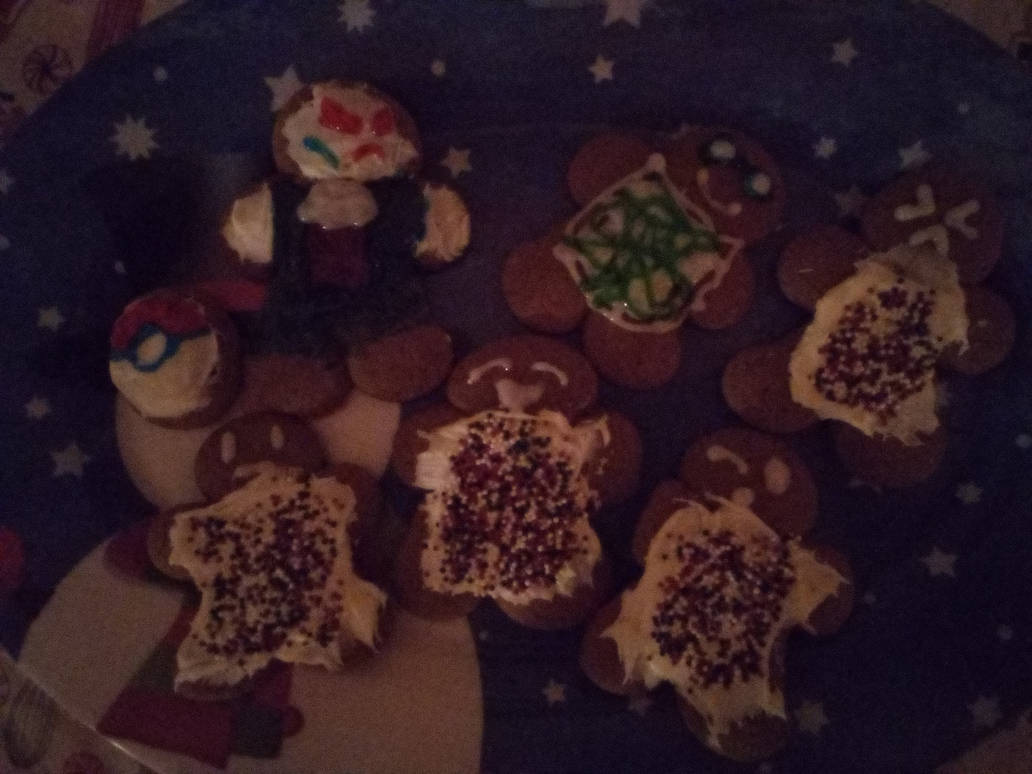 Gingerbread Fighters Part Two by CrystalConfection on DeviantArt