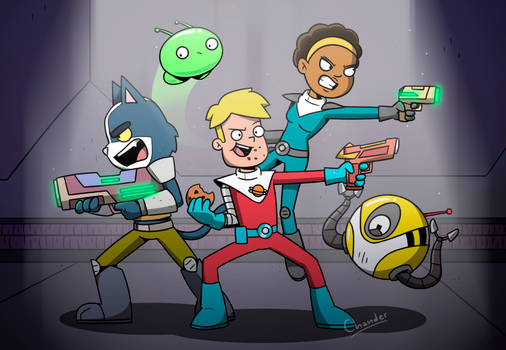 FINAL SPACE - Fan Art