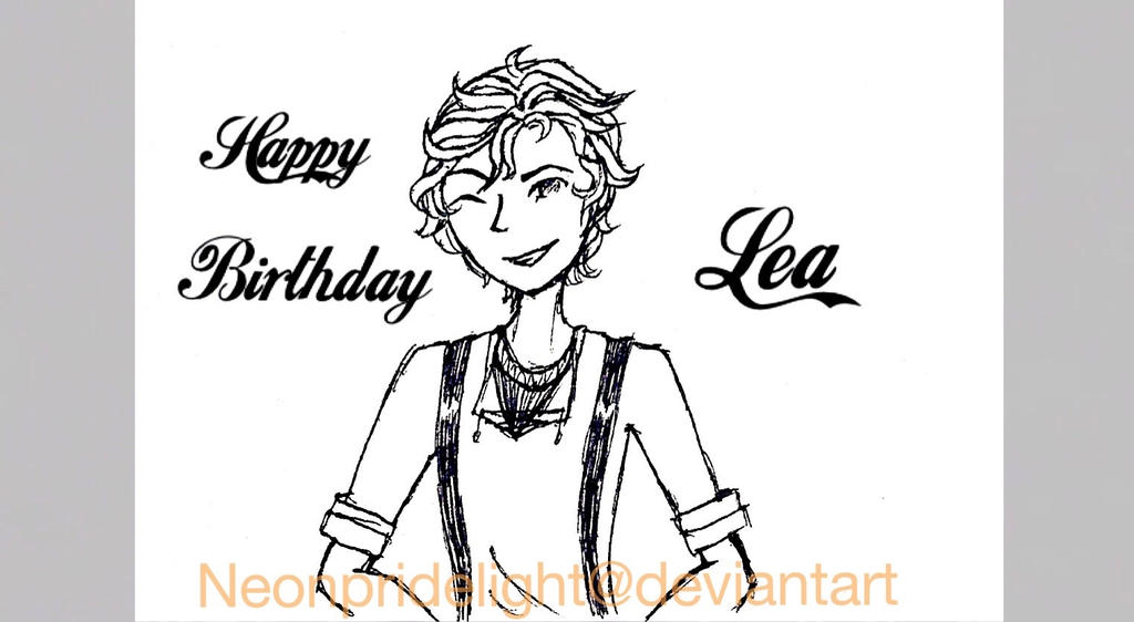 Happy birthday Lea