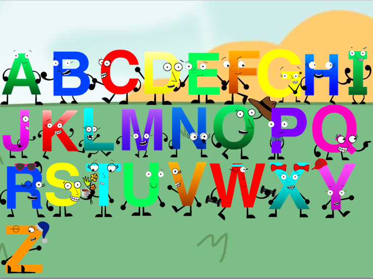 The Scrambled Letters of the Alphabet:Fam Portrait by GUYWHOISANABCFAN ...