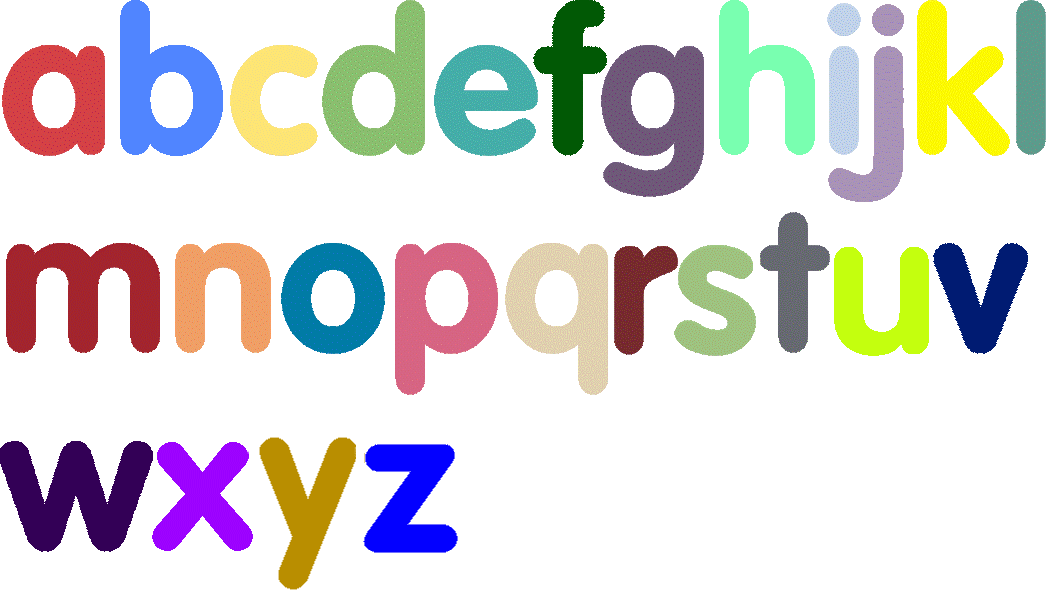 Sesame Street small letters by GUYWHOISANABCFAN on DeviantArt