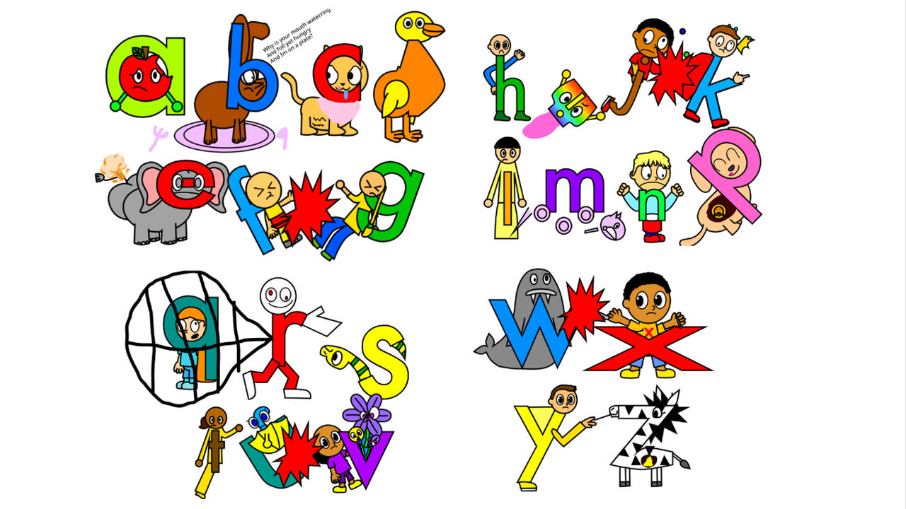 Letterland is ruined by GUYWHOISANABCFAN on DeviantArt Letterland is ruined by GUYWHOISANABCFAN on DeviantArt