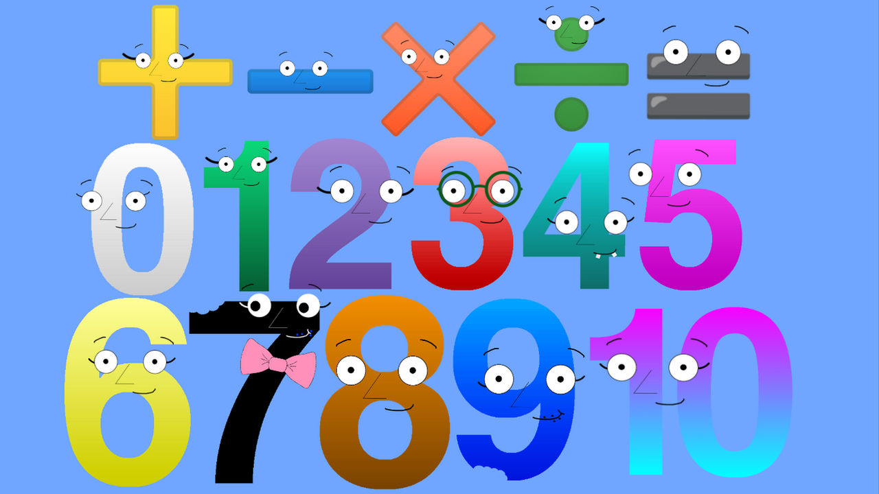 The scrambled numbers of math by GUYWHOISANABCFAN on DeviantArt