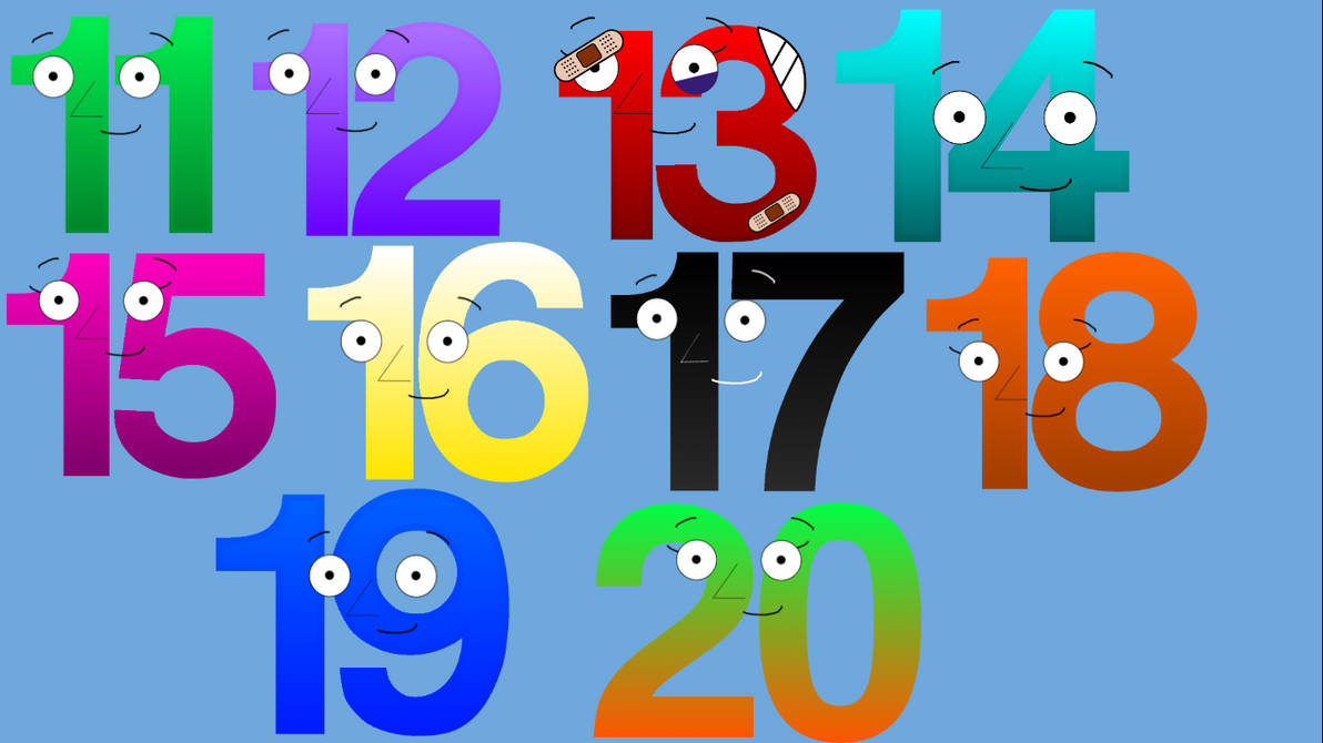 The scrambled numbers of math bigger numbers by GUYWHOISANABCFAN on ...