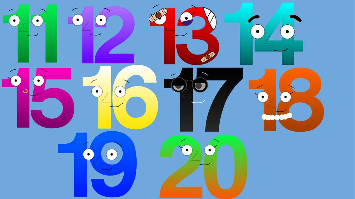 Numbers Scrambled The scrambled numbers of math bigger numbers by GUYWHOISANABCFAN on ...
