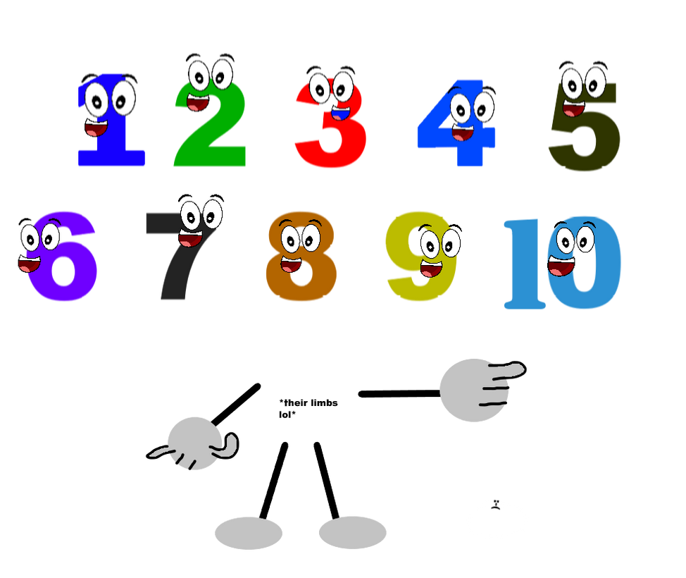 Man Learning Numbers Elearnin Numbers by GUYWHOISANABCFAN on DeviantArt