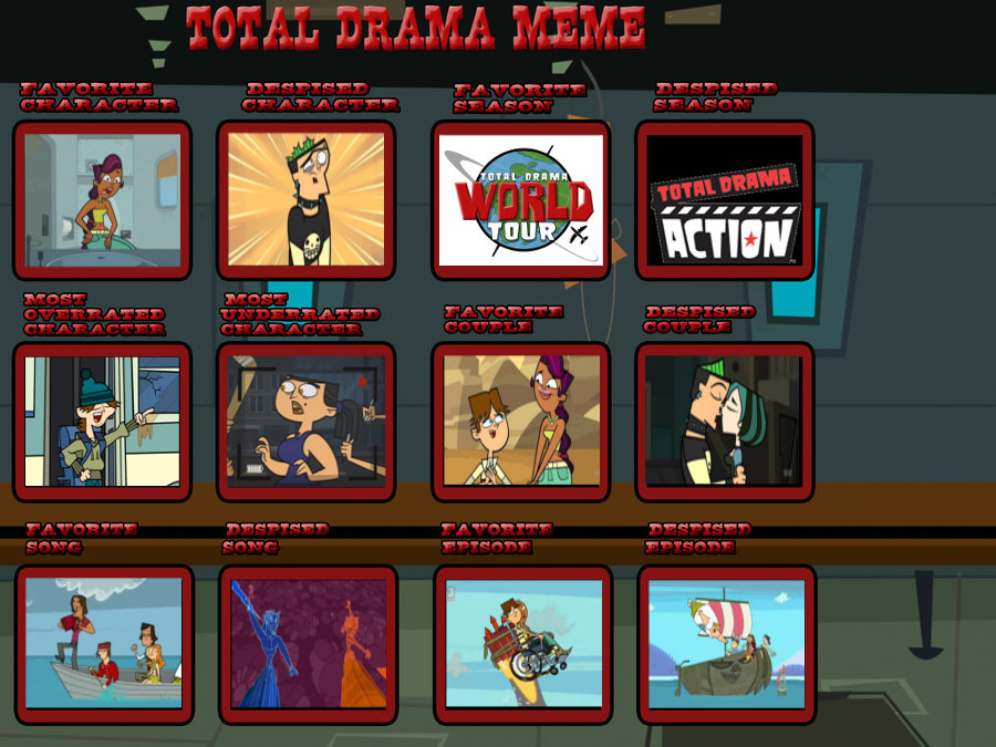 Total Drama Controversy Meme