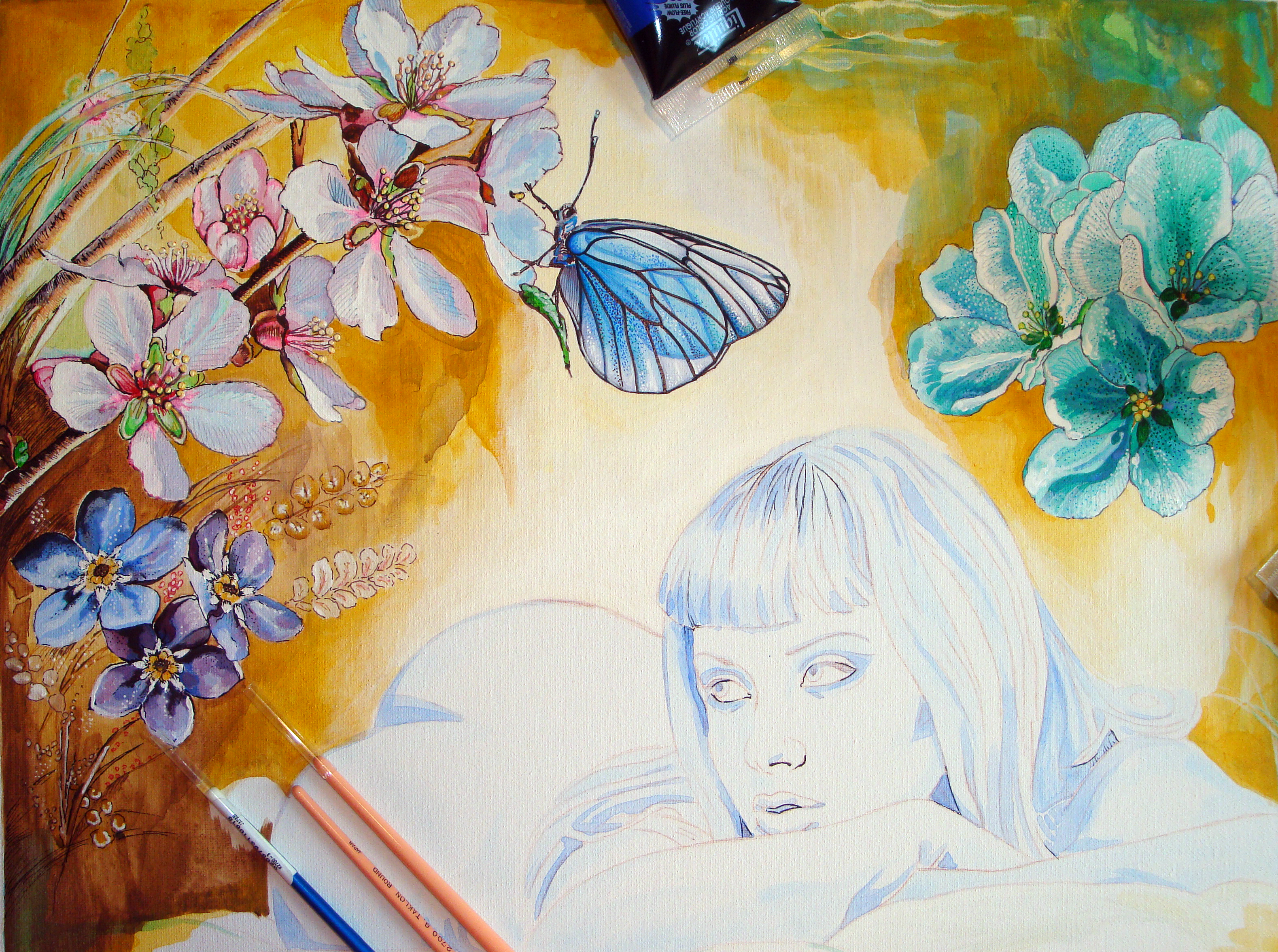 catch the butterfly wip5