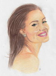 Angelina Jolie portrait