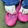 Pink Shoe Slip