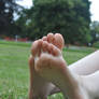 Close Grassy Soles