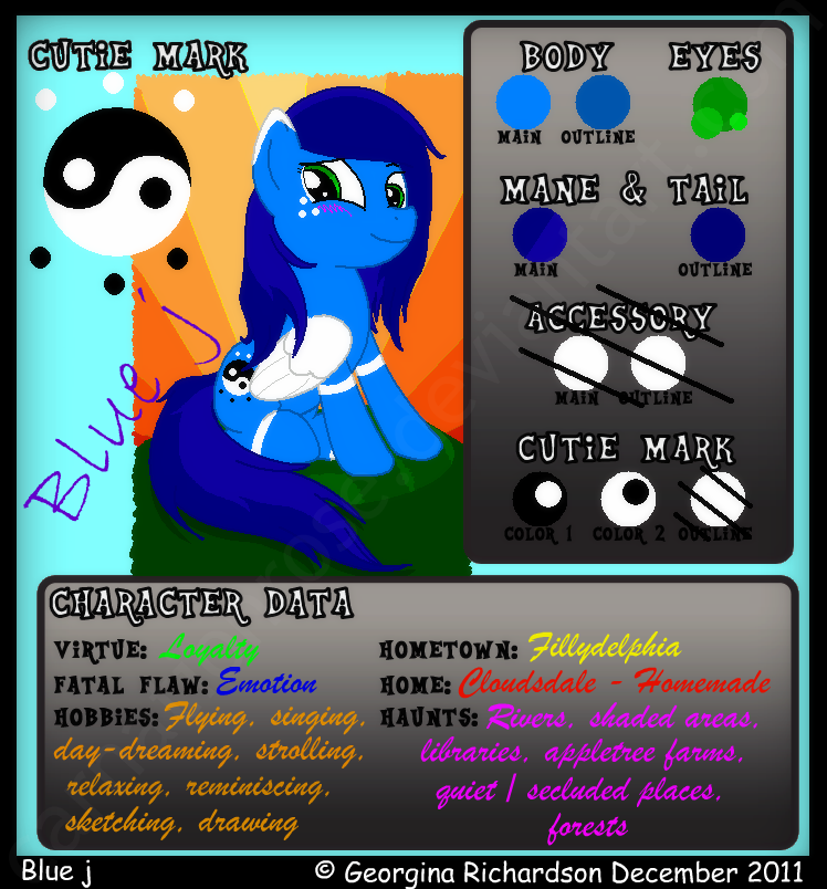 MLP Reff : Blue j