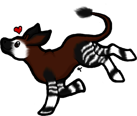 Okapi Chibi By Carnationrose On Deviantart