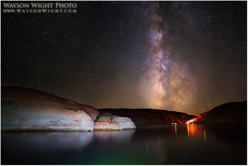 Lake Powell and Galaxies