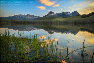 Little Redfish Lake Reflections