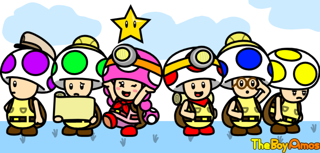Captain Toad and Brigade by TheBoyAmos on DeviantArt