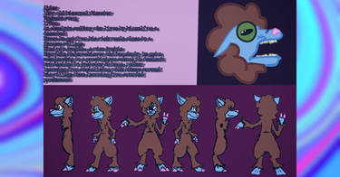 Outdated fursona sheet