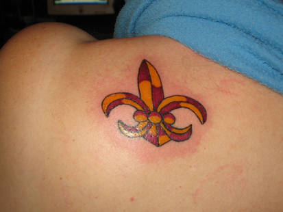 Fleur-de-Lys tattoo