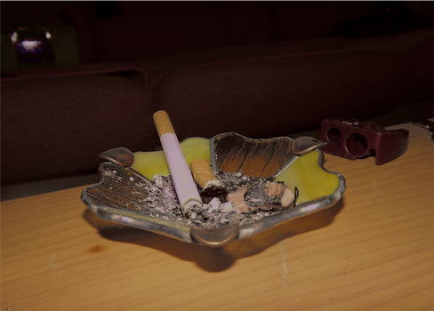 Ashtray.