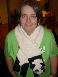 Panda scarf