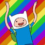 Finn rainbow animation