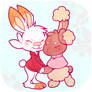 Scorbunny and Buneary