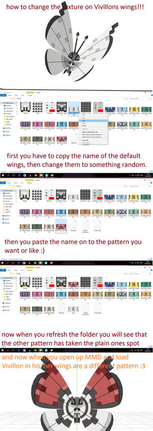 Vivillon Wing Tutorial