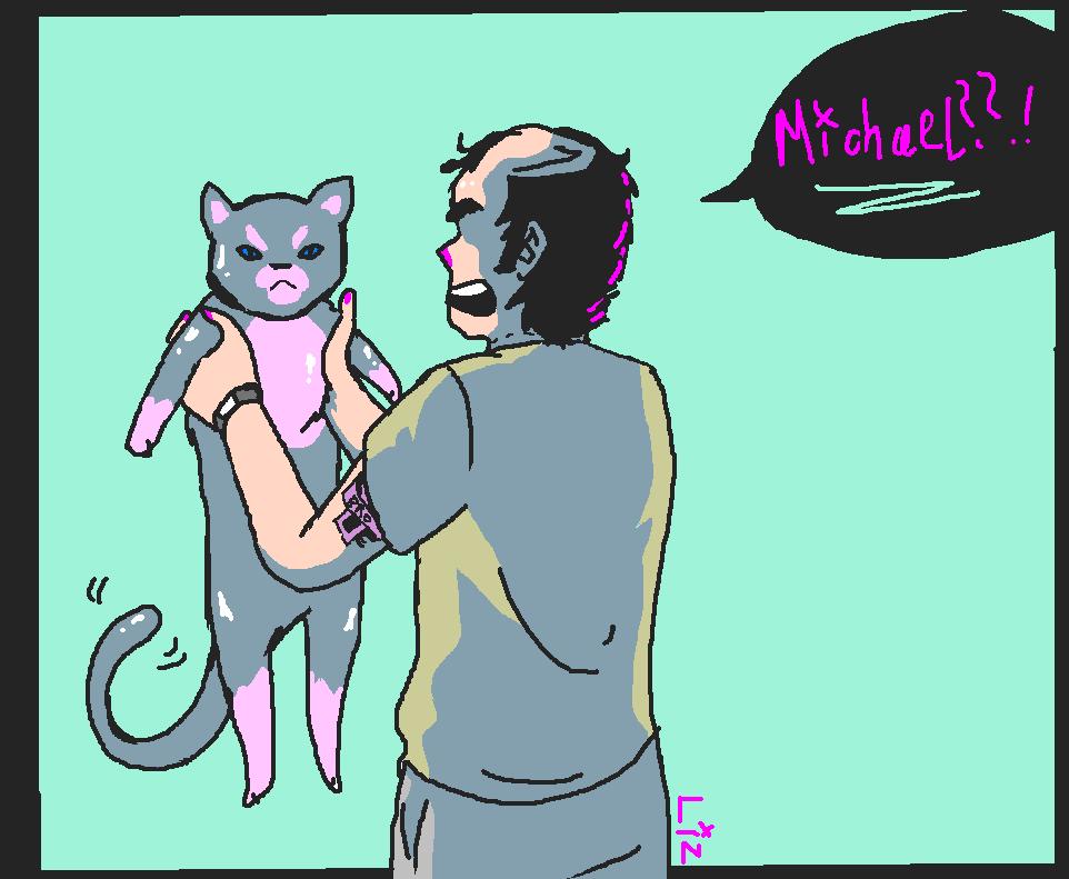 Catmichael Michael Cat AWAAAY by caboosemcgrief on DeviantArt
