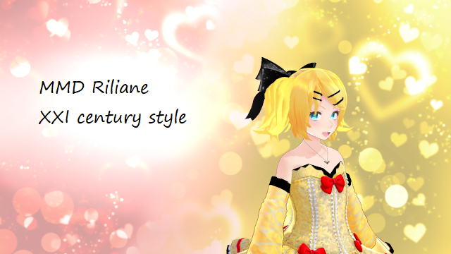 MMD Riliane XXI century style (no DL) by TTSGleamRose on DeviantArt