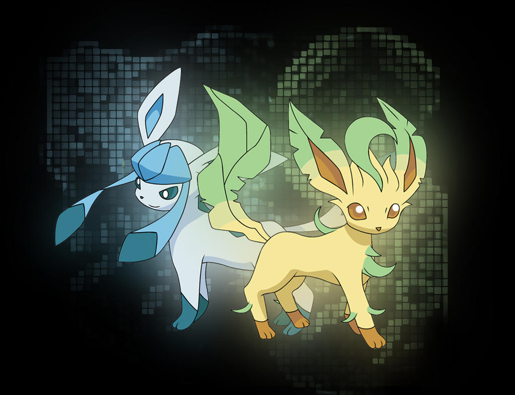 Leafeon and Gleaceon